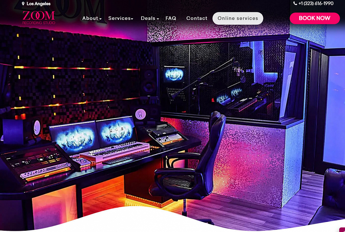 ZOOM Recording Studio in Los Angeles